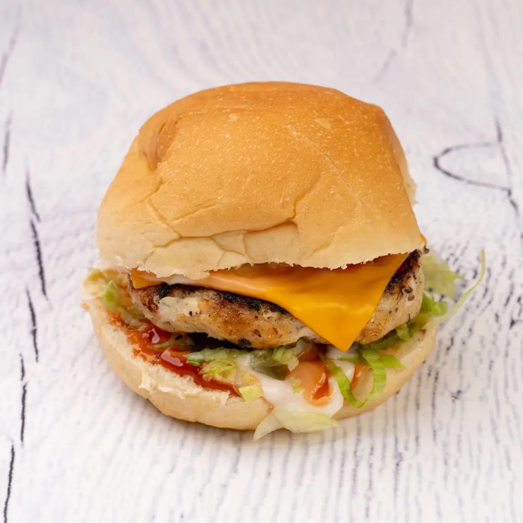 Chicken Burger With Cheese